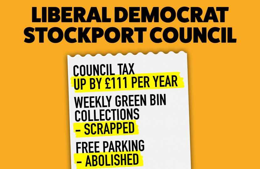 Lib Dem Council Tax Increase