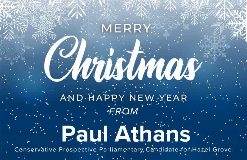 Merry Christmas and Happy New Year from Paul Athans