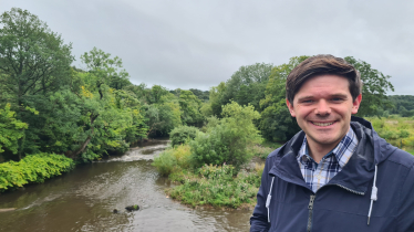 Paul Athans by River Goyt